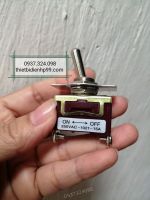 Công tắc gạt sắt 2 chân 2 vị trí 1021 made in taiwan