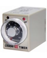 Relay thời gian AH3-3-24 vdc- 60s-cikachi chính hãng không kèm đế