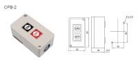 Công tắc nút nhấn on/off CNTD CPB-2 3A